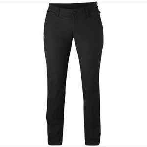 Fjallraven Women's Abisko Stretch Hiking Trousers BLack New with tags